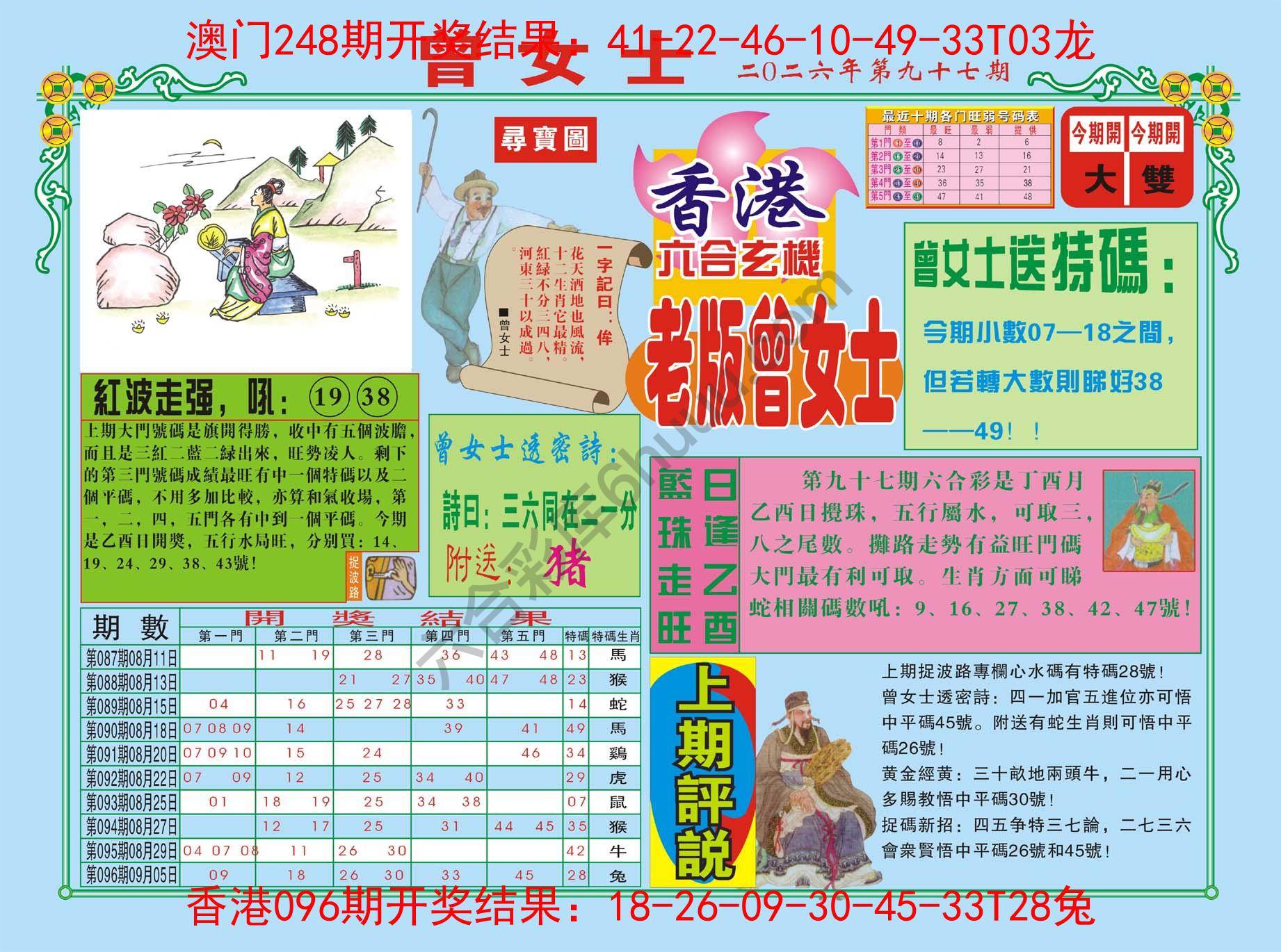 老版曾女士