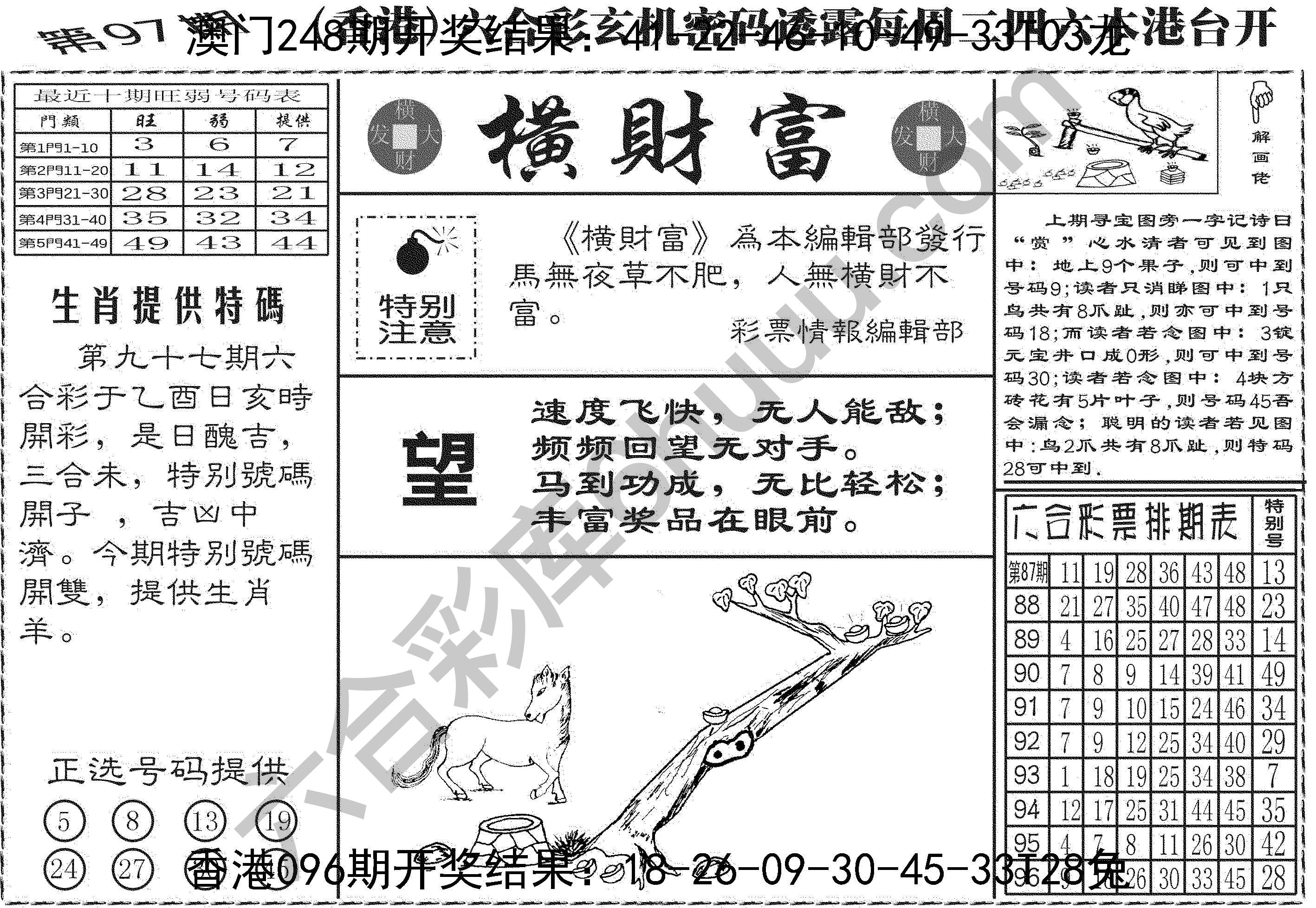横财富
