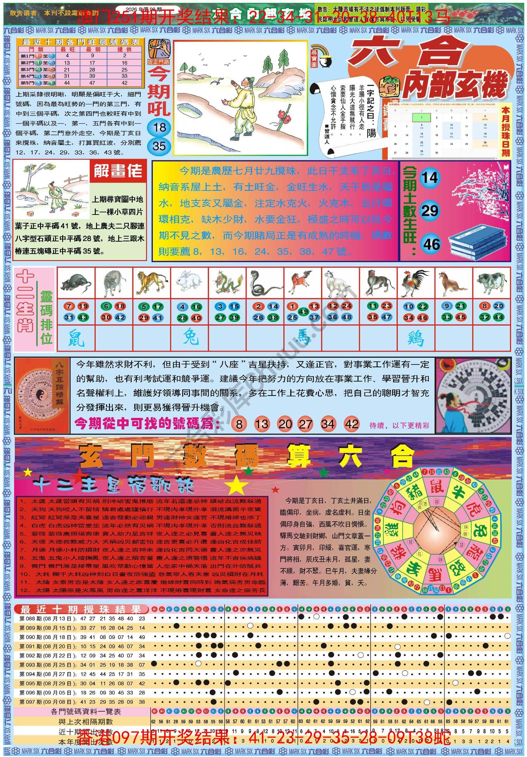六合内部玄机港版