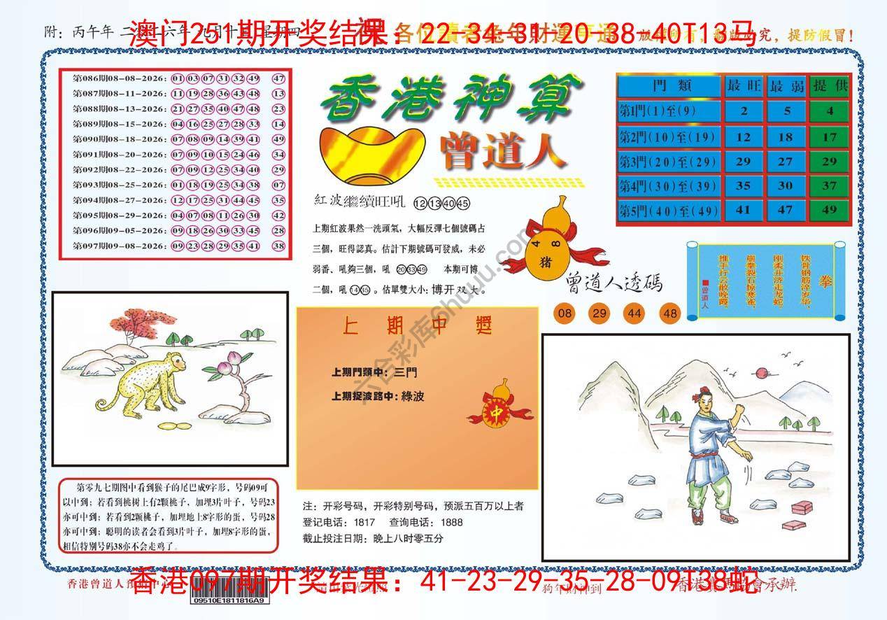 香港神算曾道人