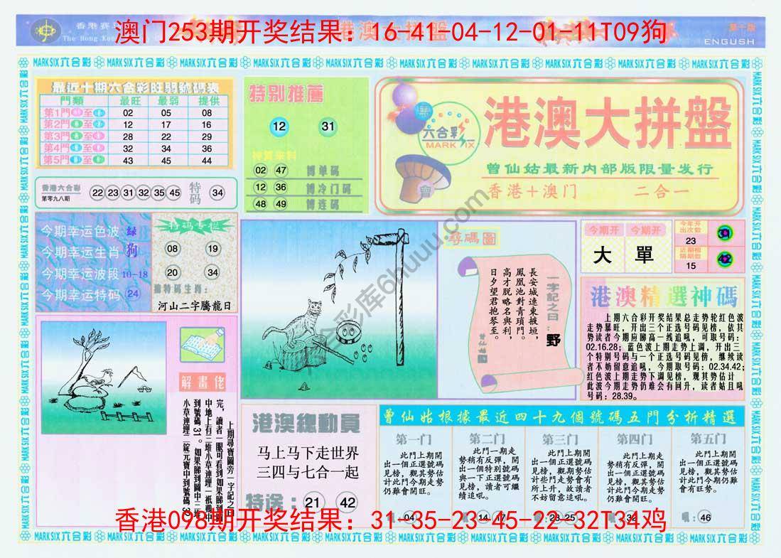 港澳大拼盘