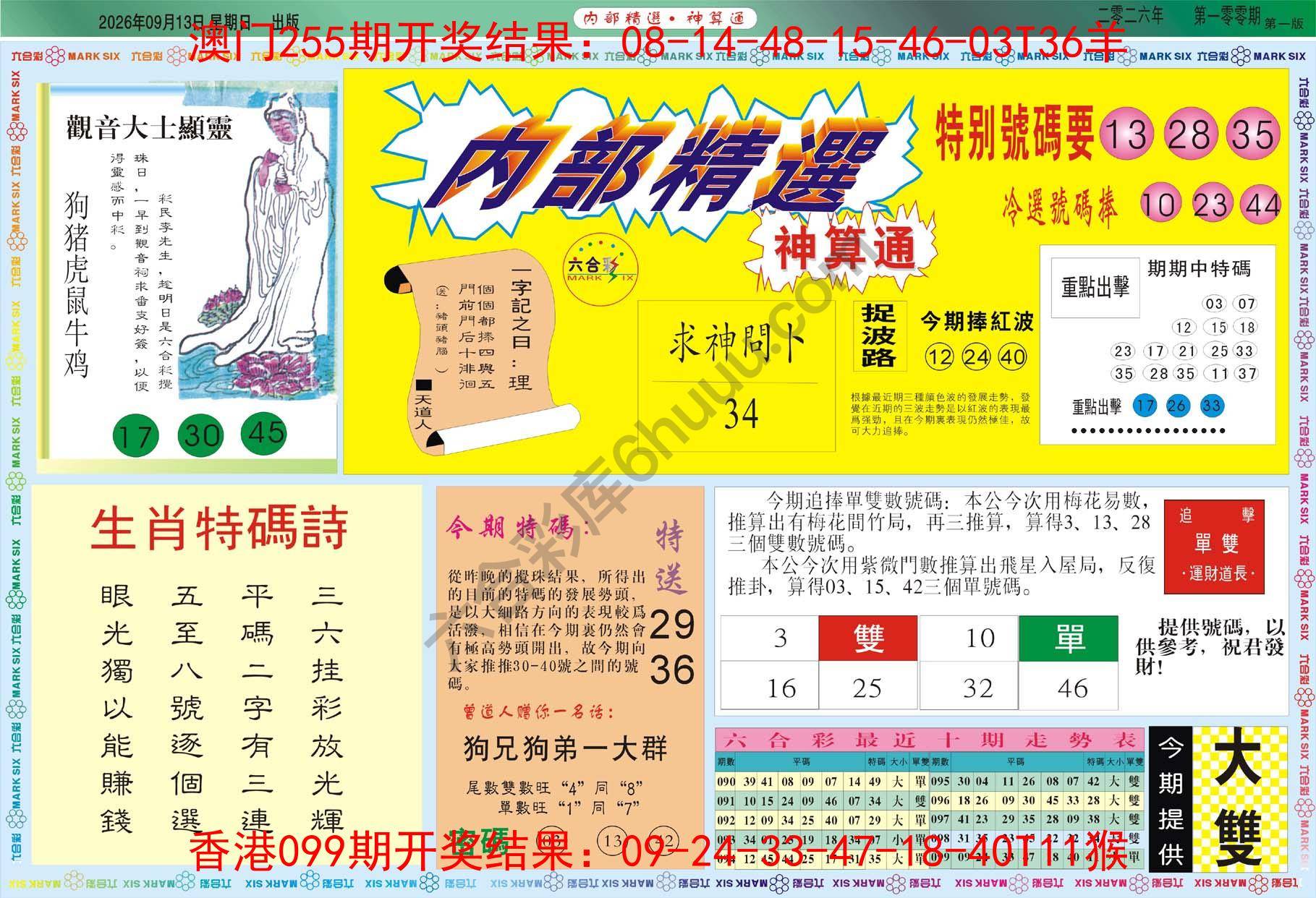 内部精选神算通