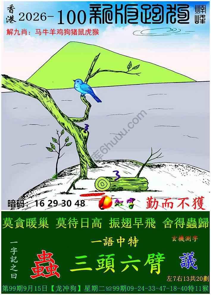 跑狗图（新版）