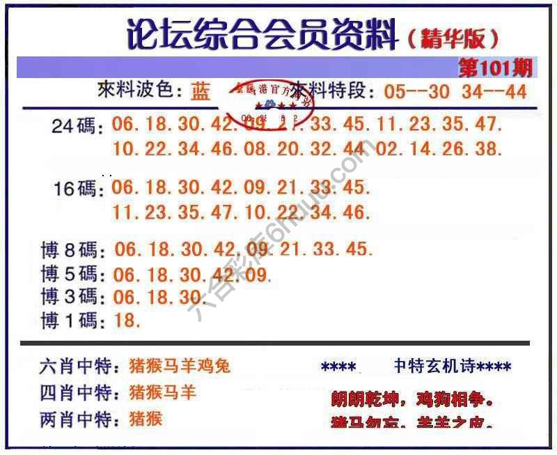 综合会员资料