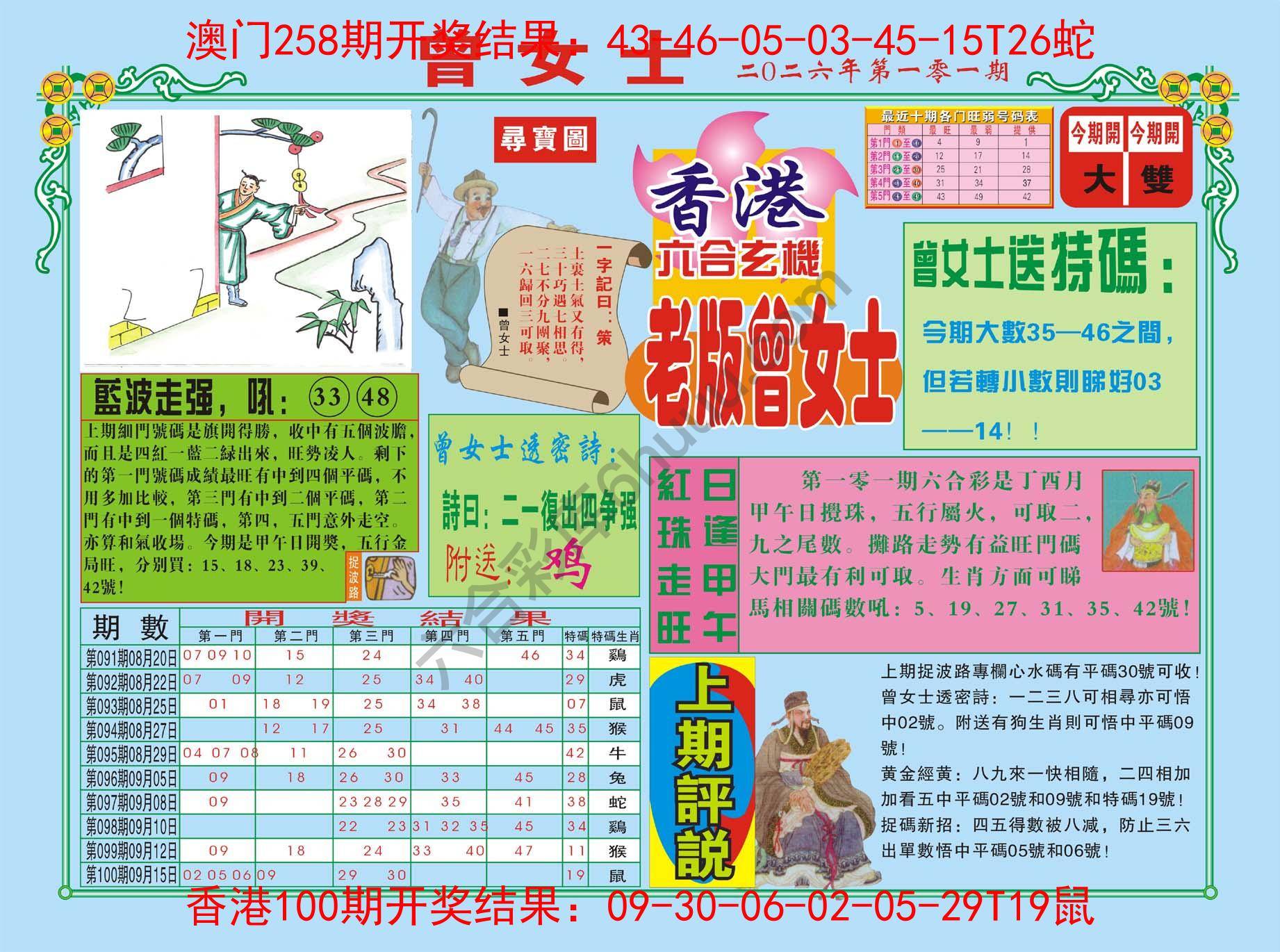 老版曾女士