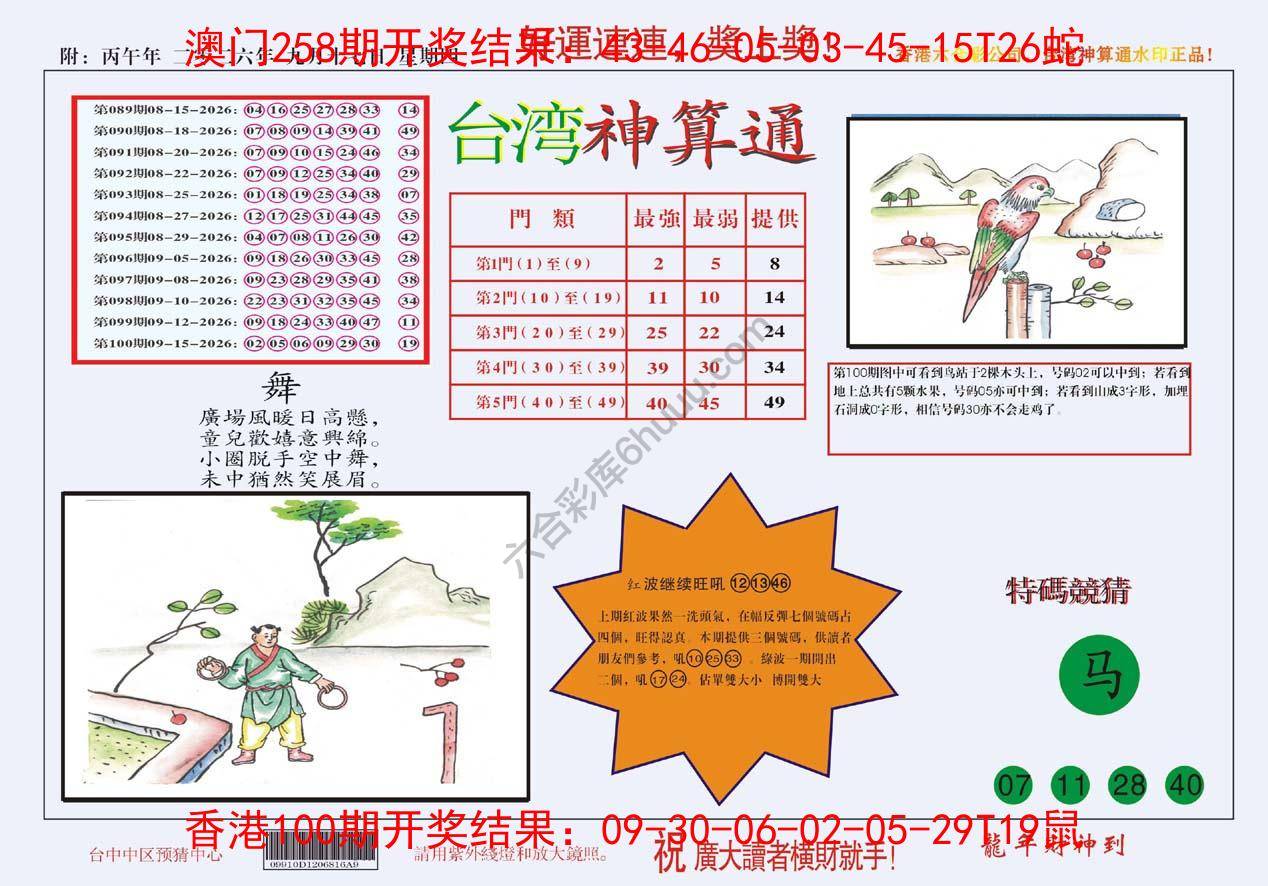 台湾神算通