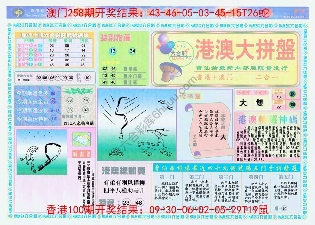 港澳大拼盘