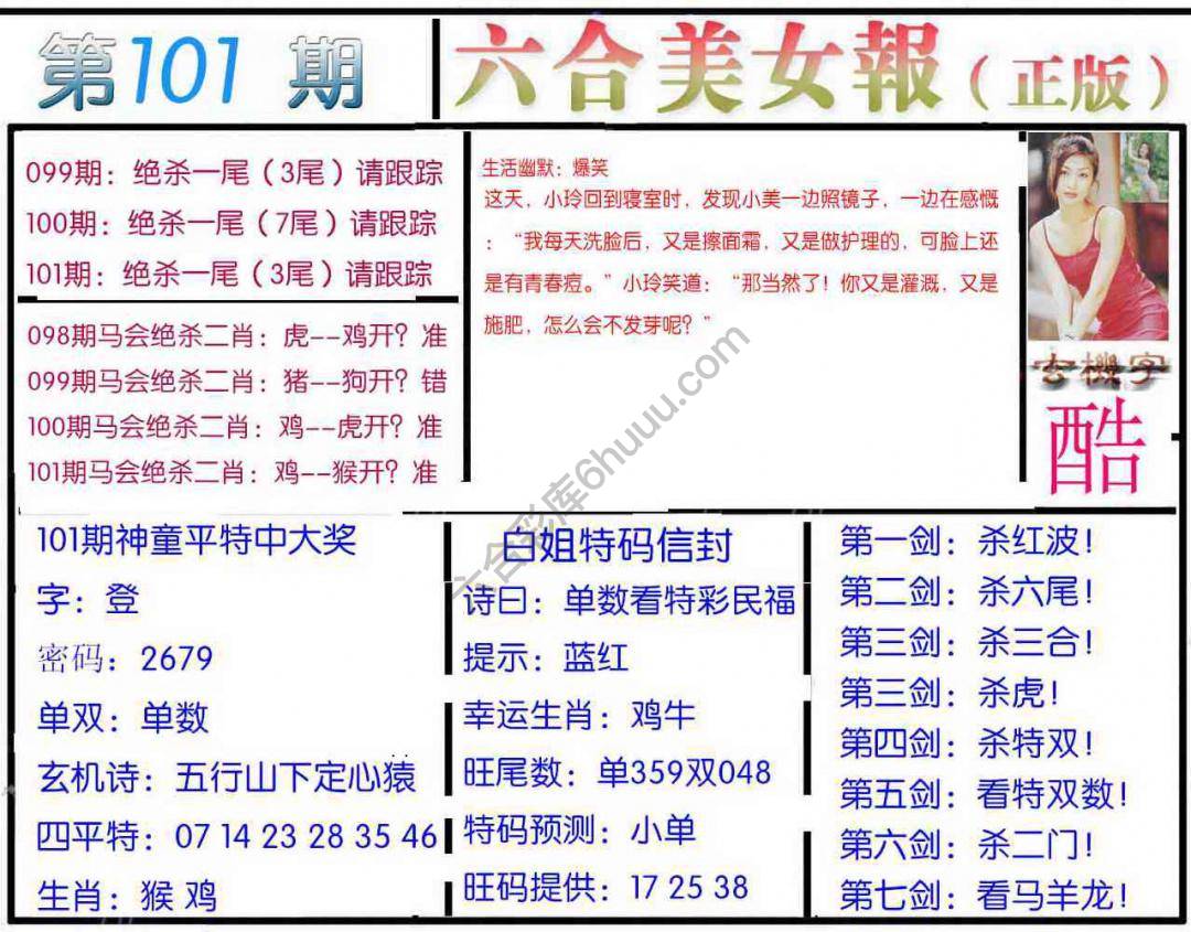 六合美女报