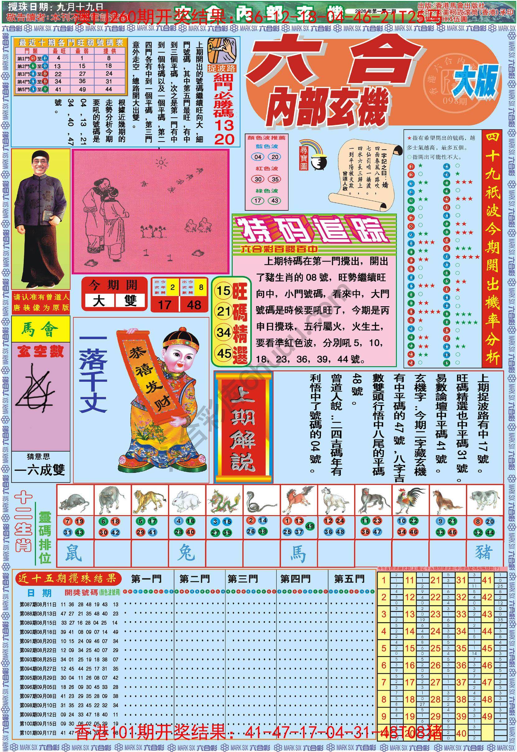 六合内部玄机