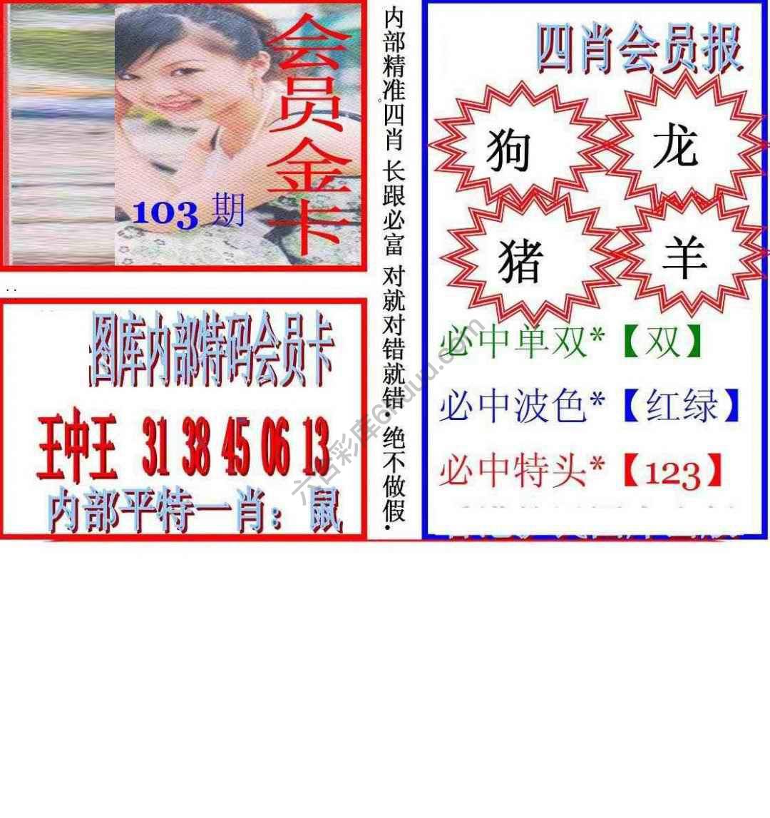 马经四肖会员报