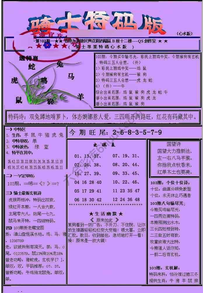 另类骑士特码版