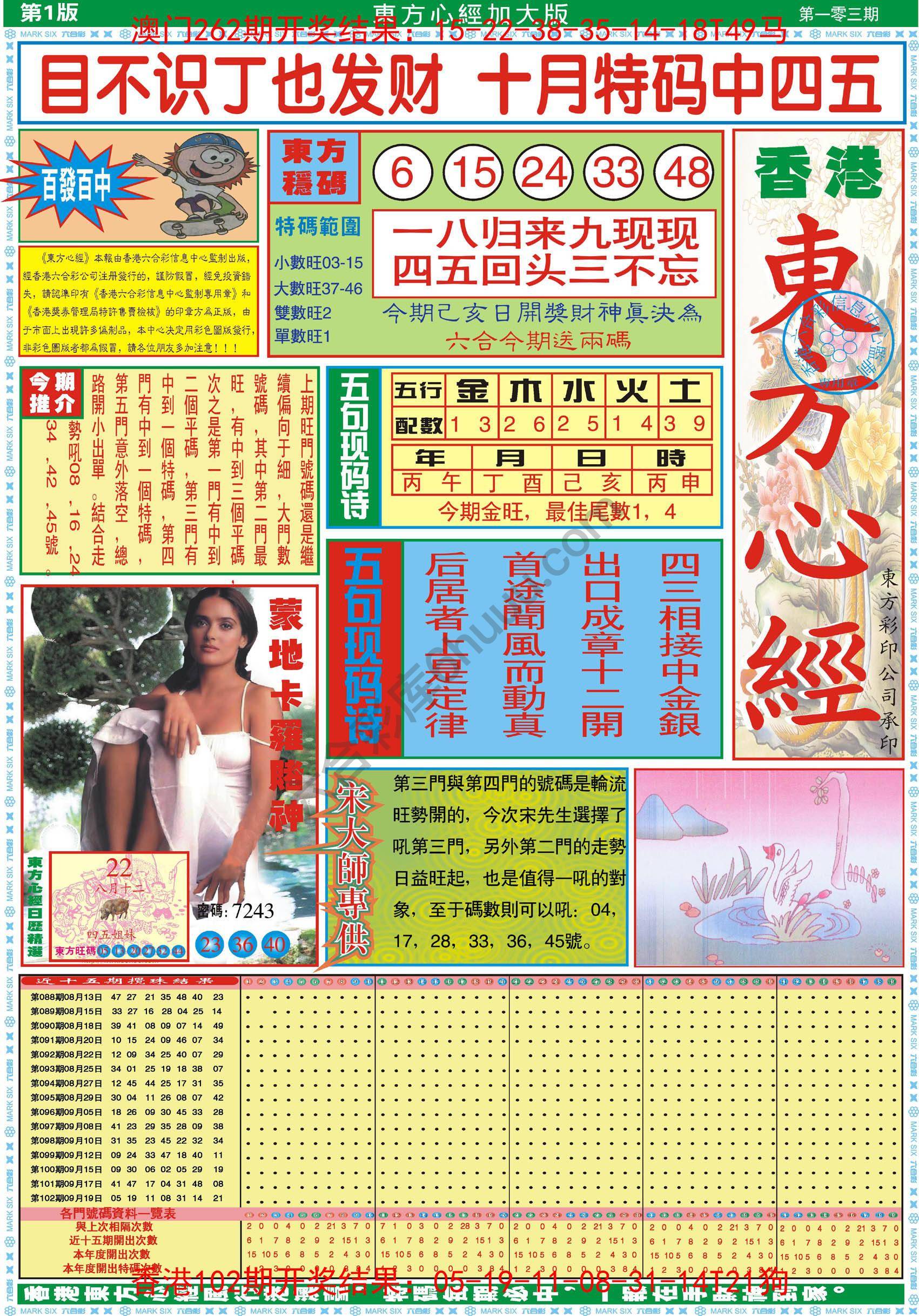 东方心经加大版
