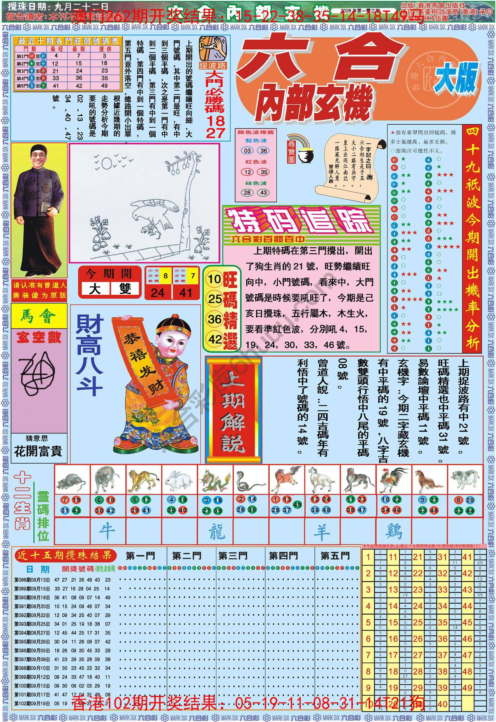 六合内部玄机