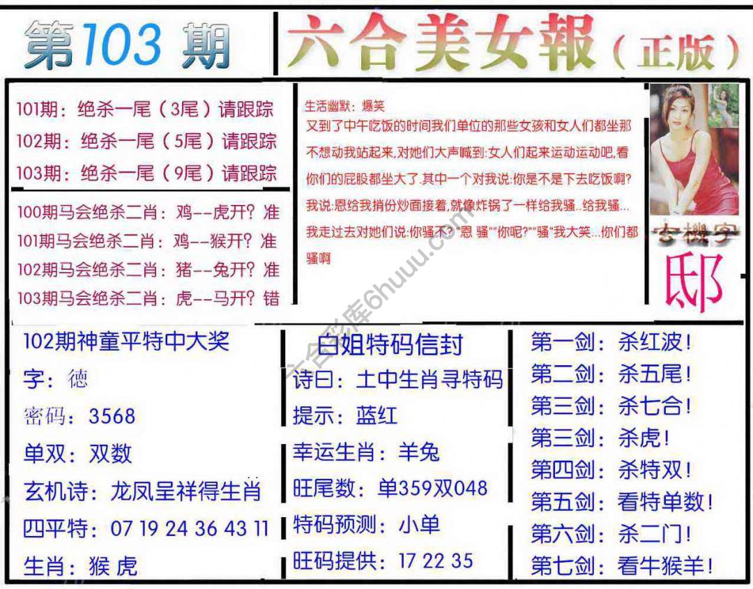 六合美女报