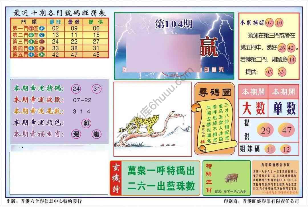 香港逢赌必羸
