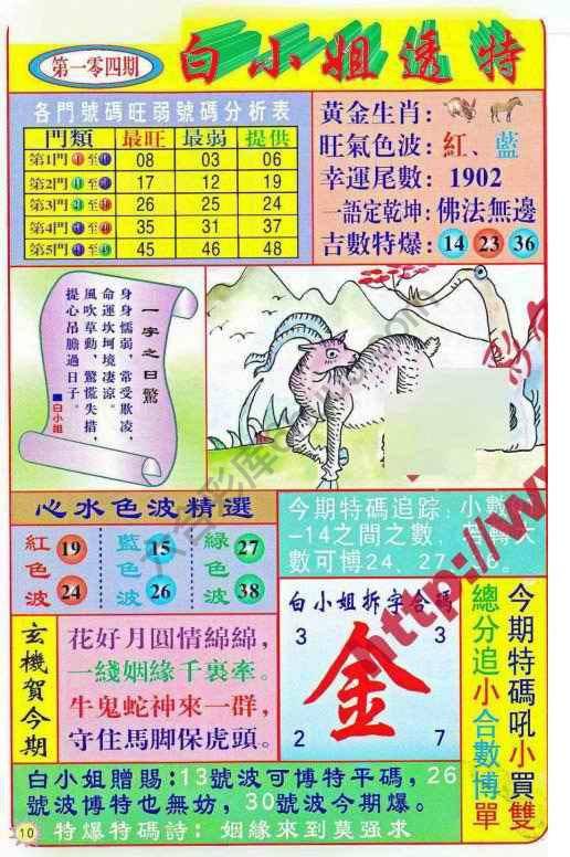 白小姐透特