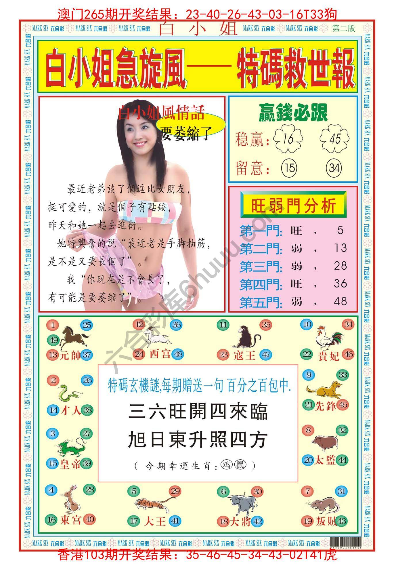 白小姐急旋风