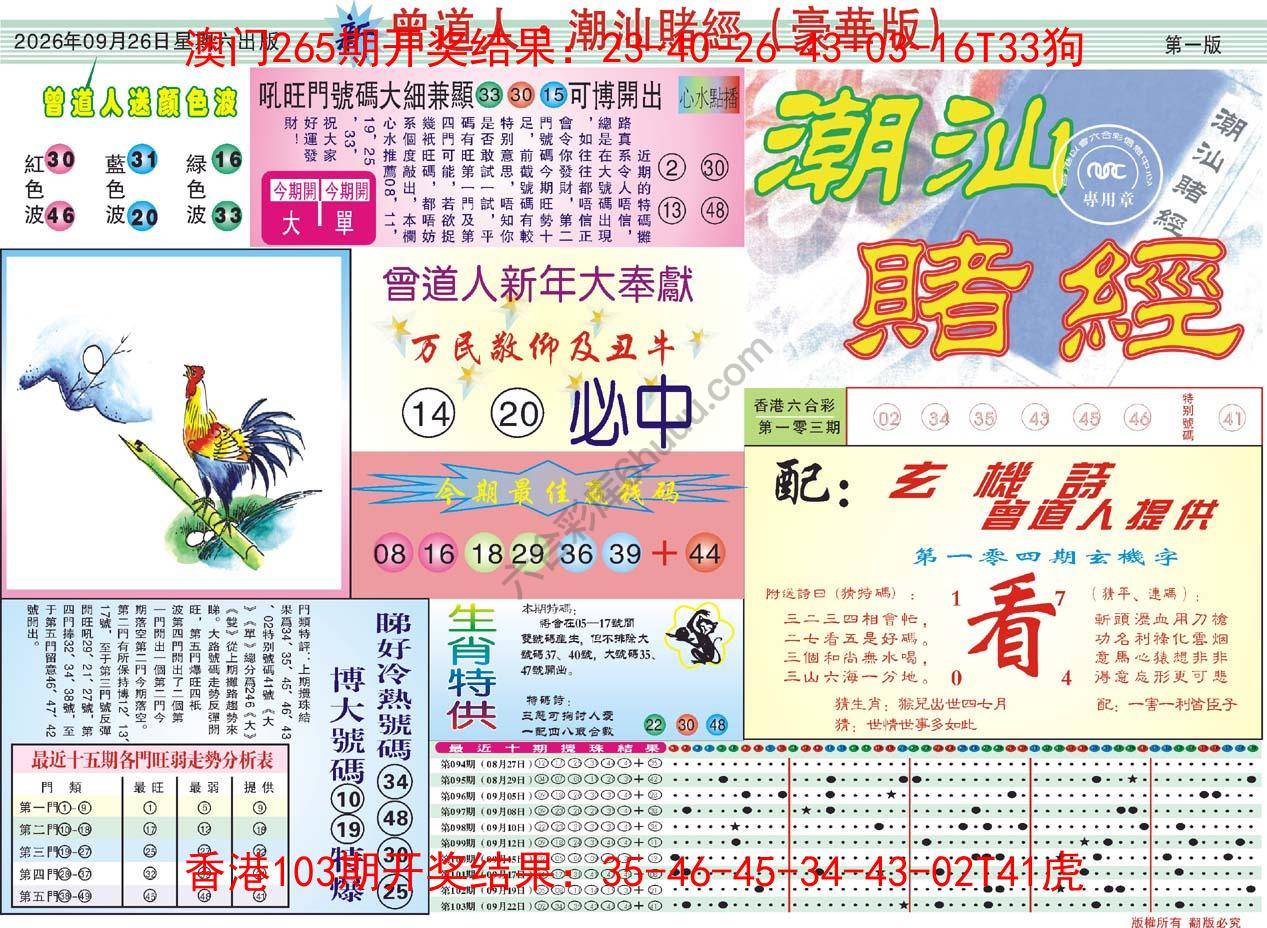 曾道人潮汕赌经(豪华版)