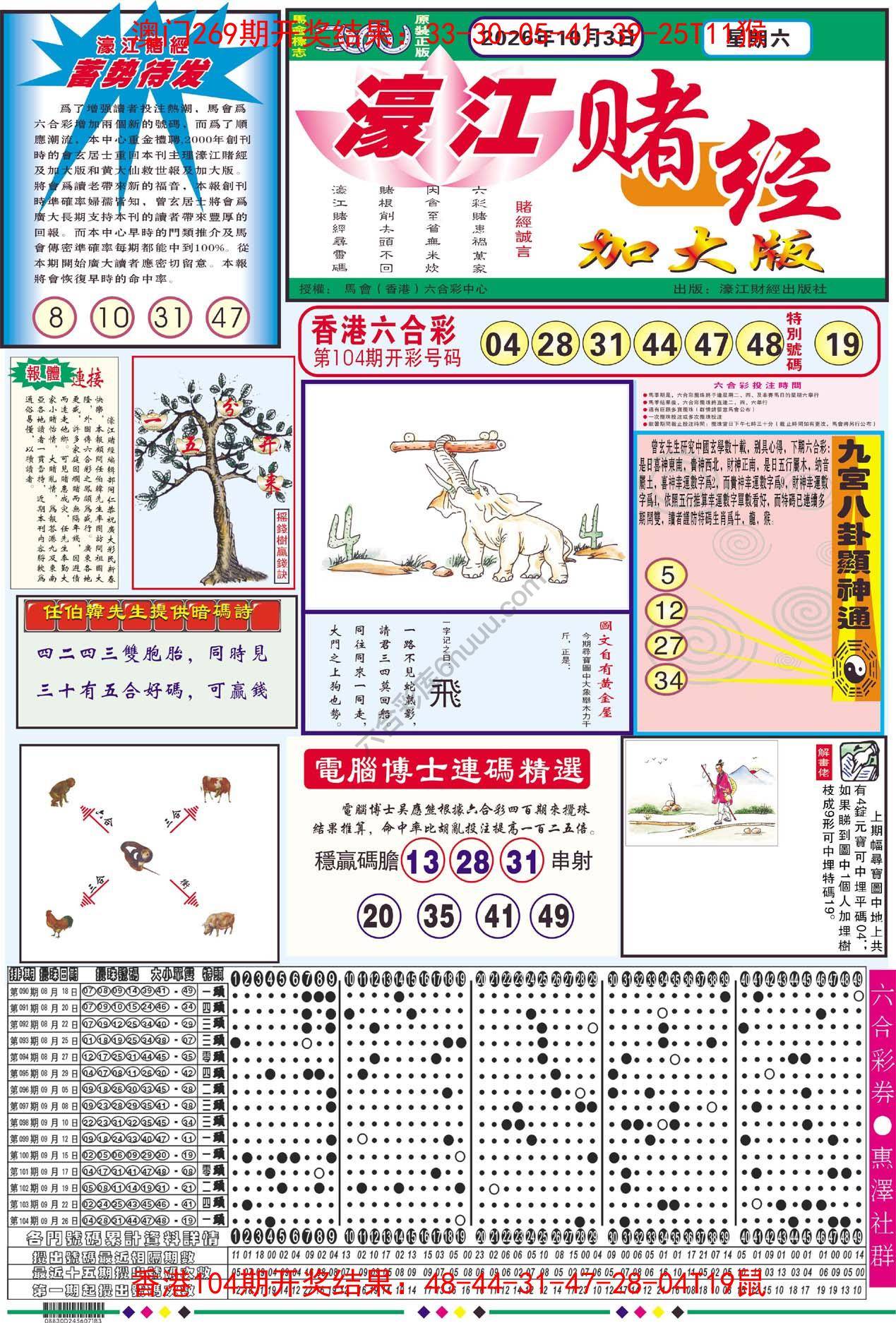 濠江赌经（加大版）