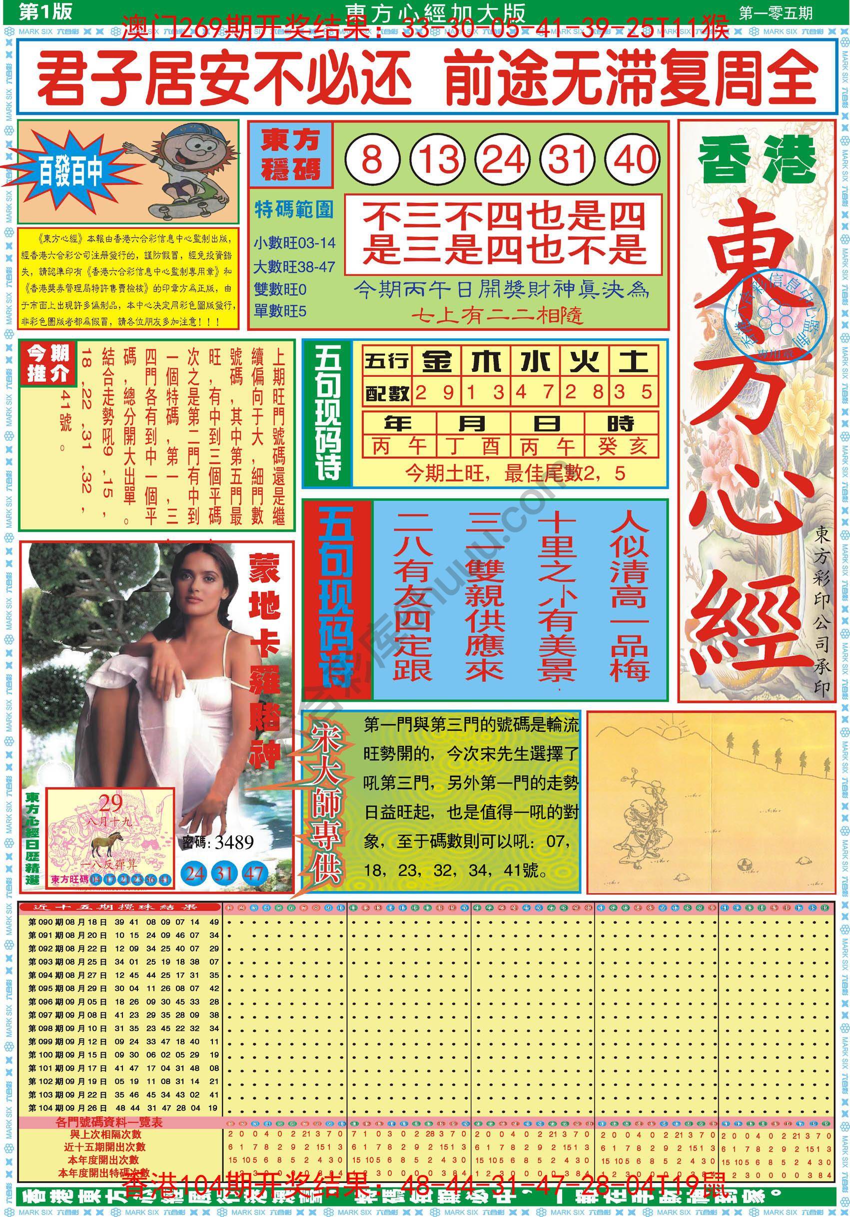 东方心经加大版