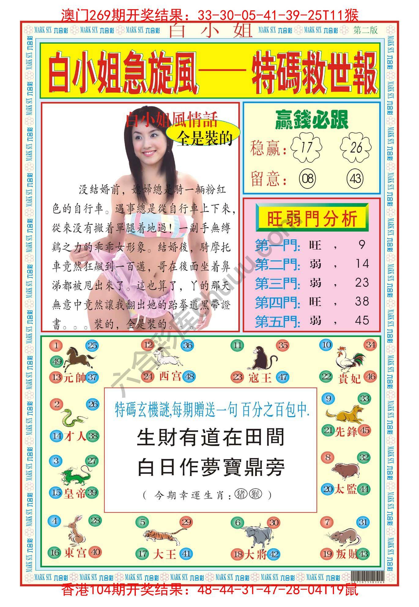 白小姐急旋风