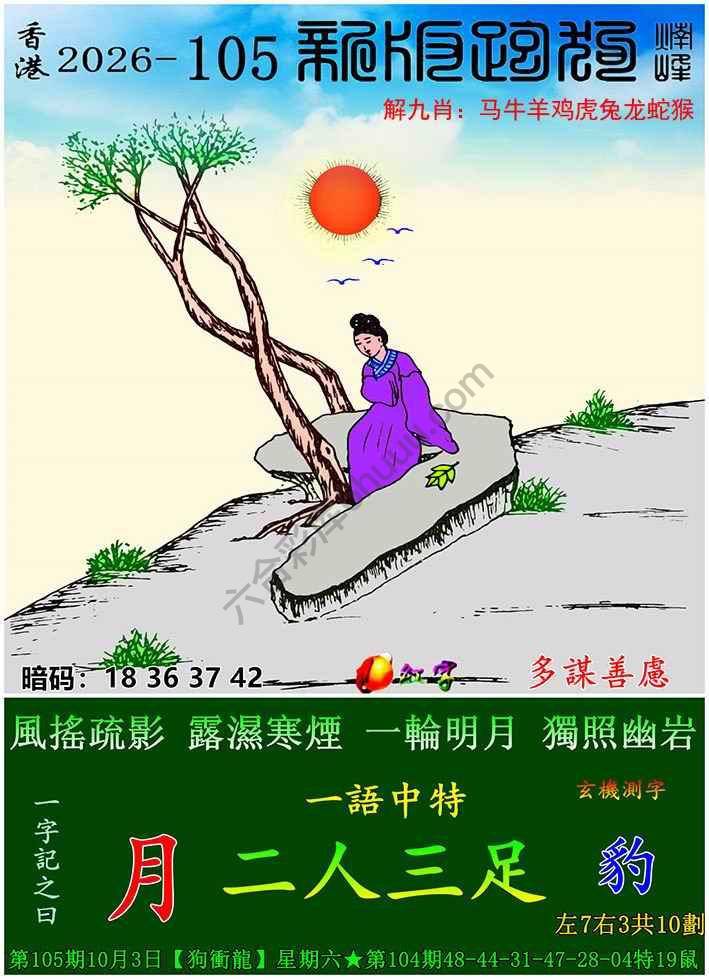 跑狗图（新版）