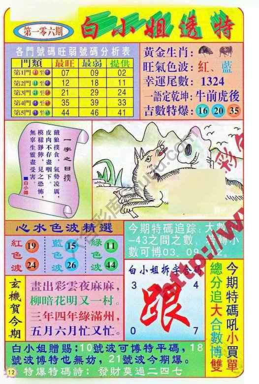 白小姐透特