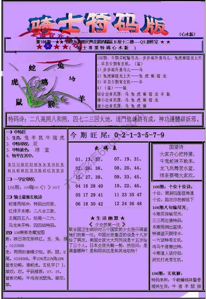 另类骑士特码版