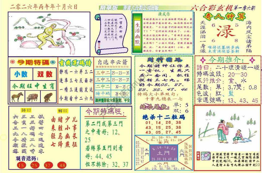 六合玄机(精华版)