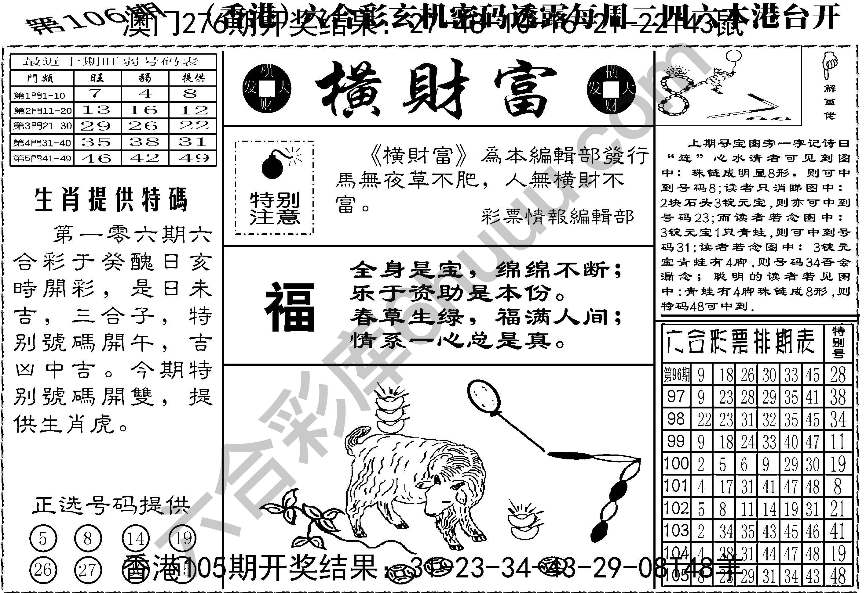 横财富