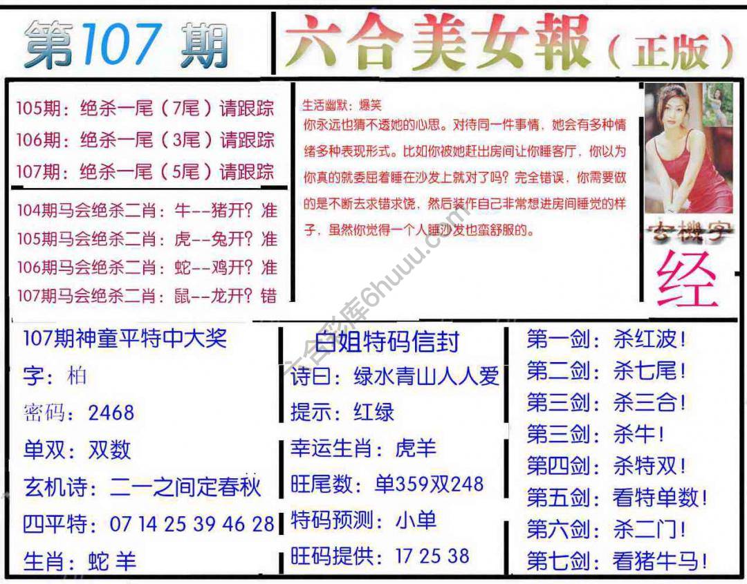 六合美女报