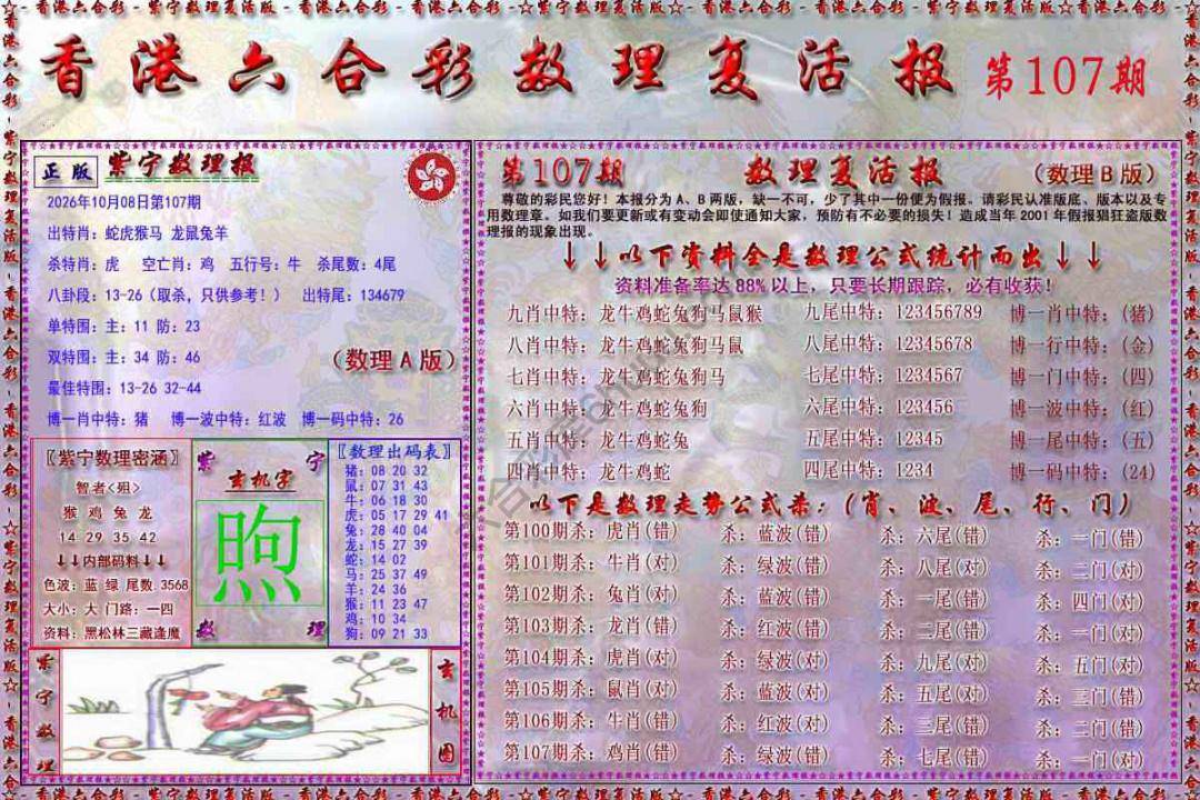 数理复活报