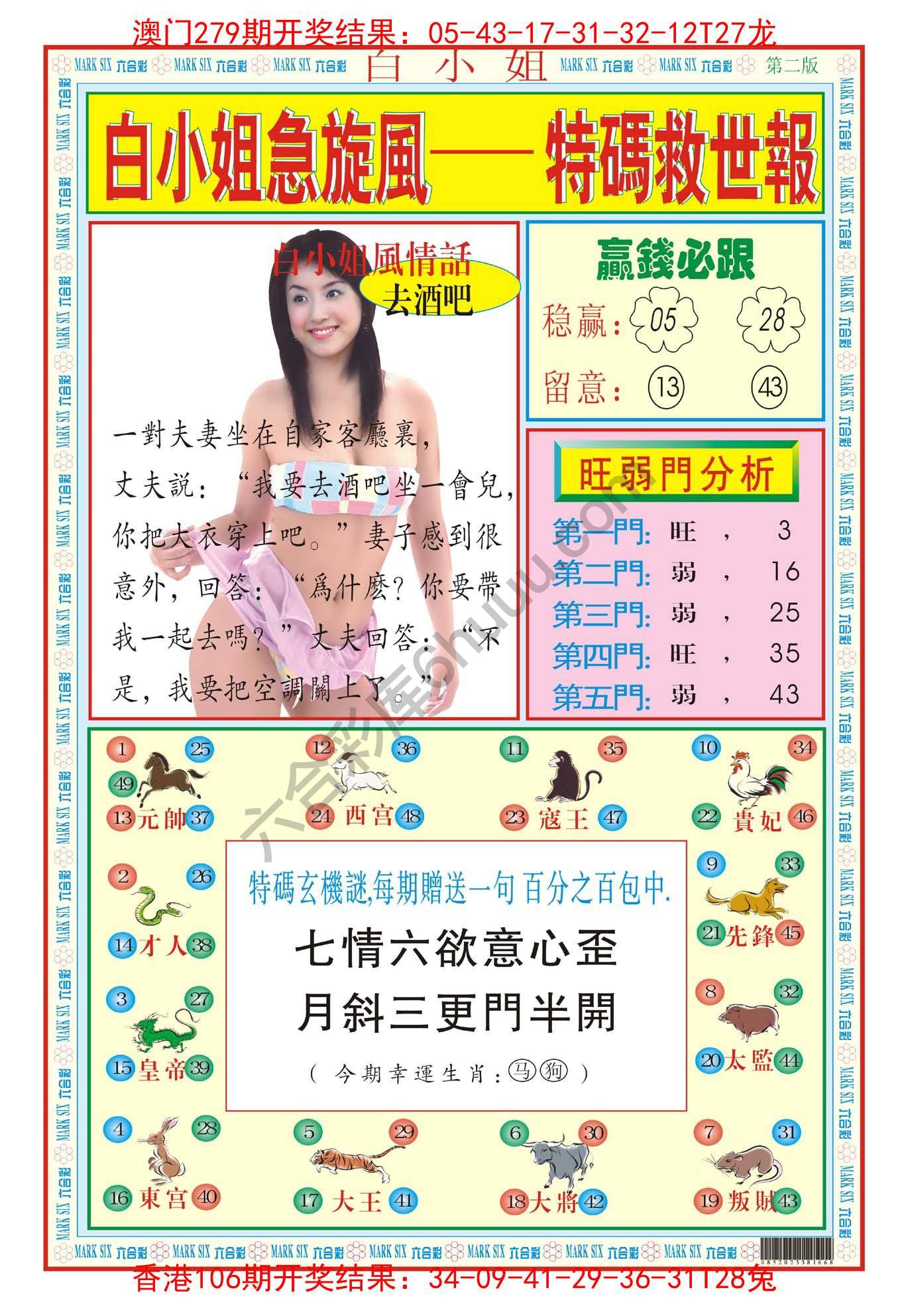 白小姐急旋风