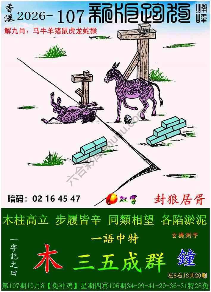 跑狗图（新版）