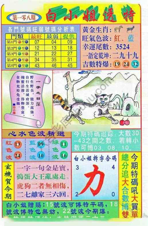 白小姐透特