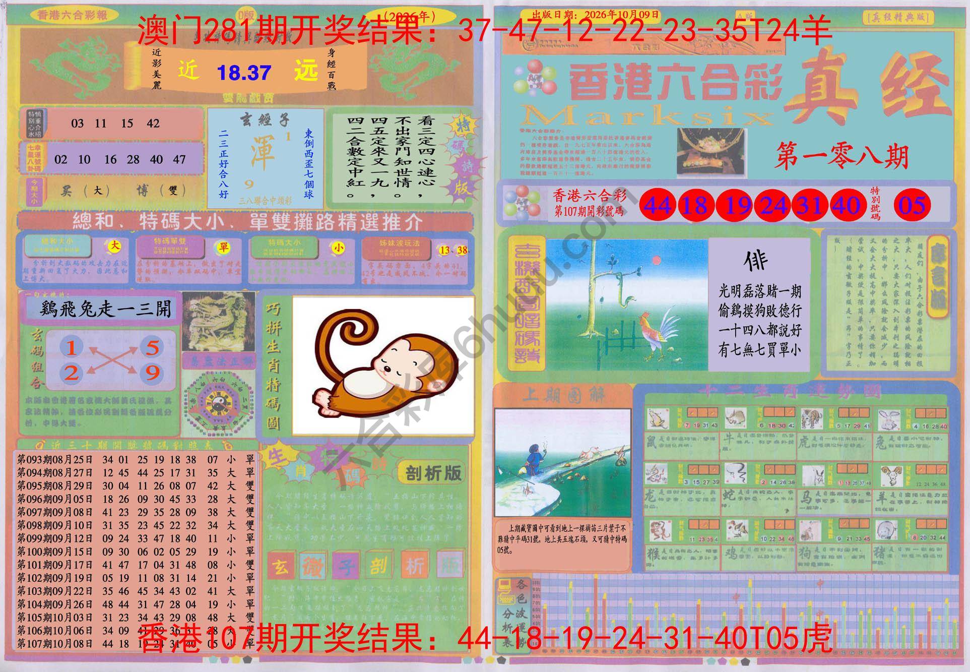 香港六合彩真经