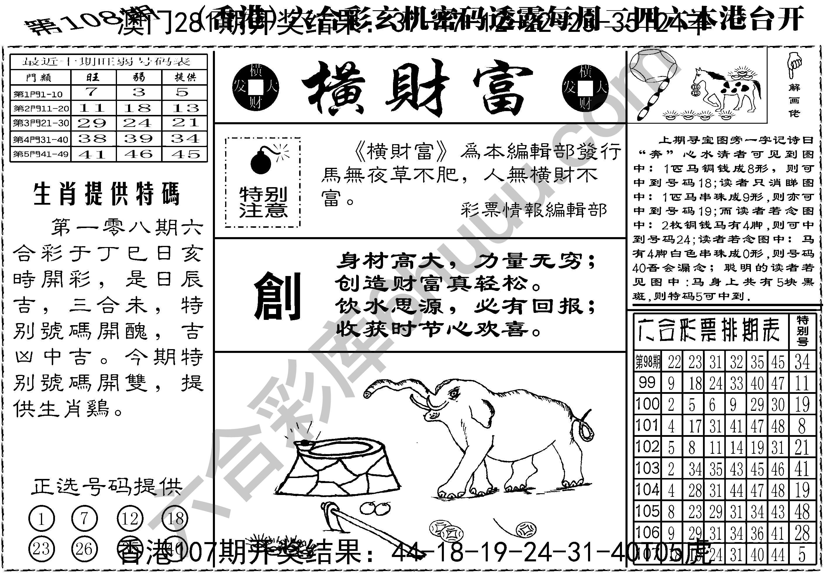 横财富