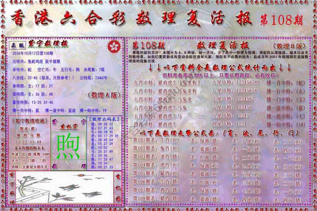 数理复活报