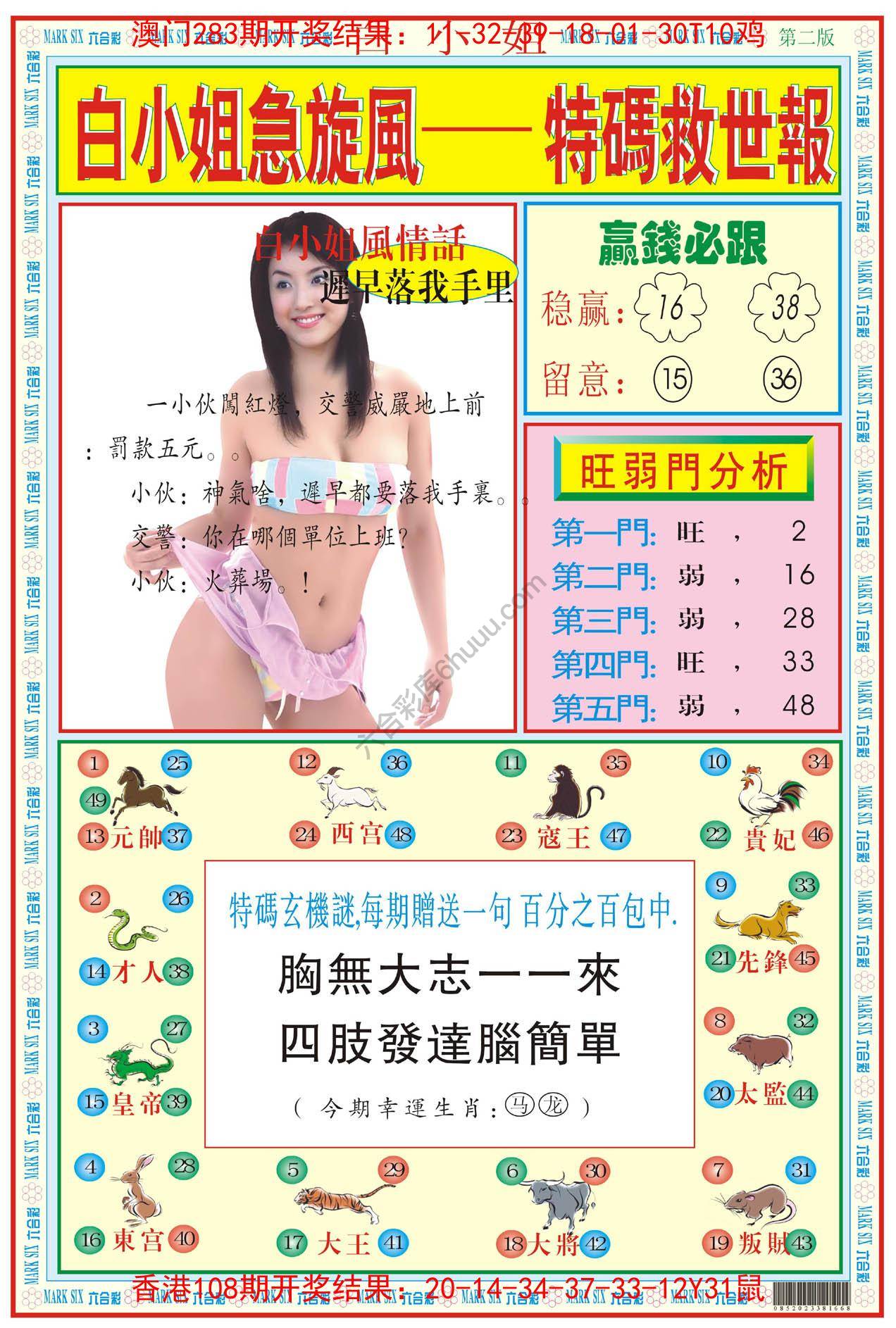 白小姐急旋风