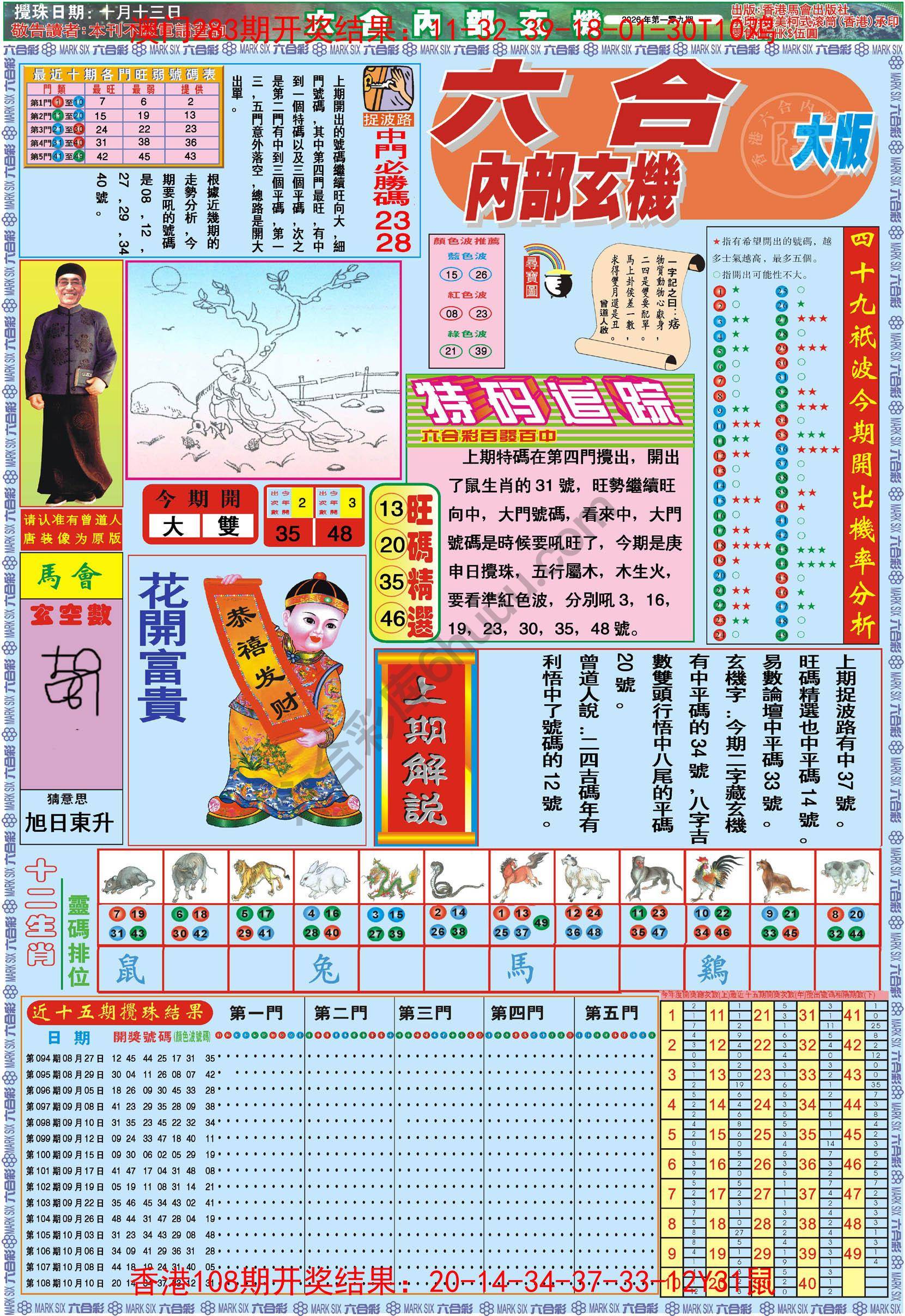 六合内部玄机