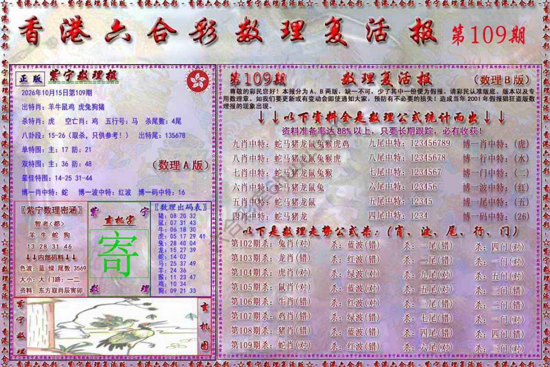 数理复活报