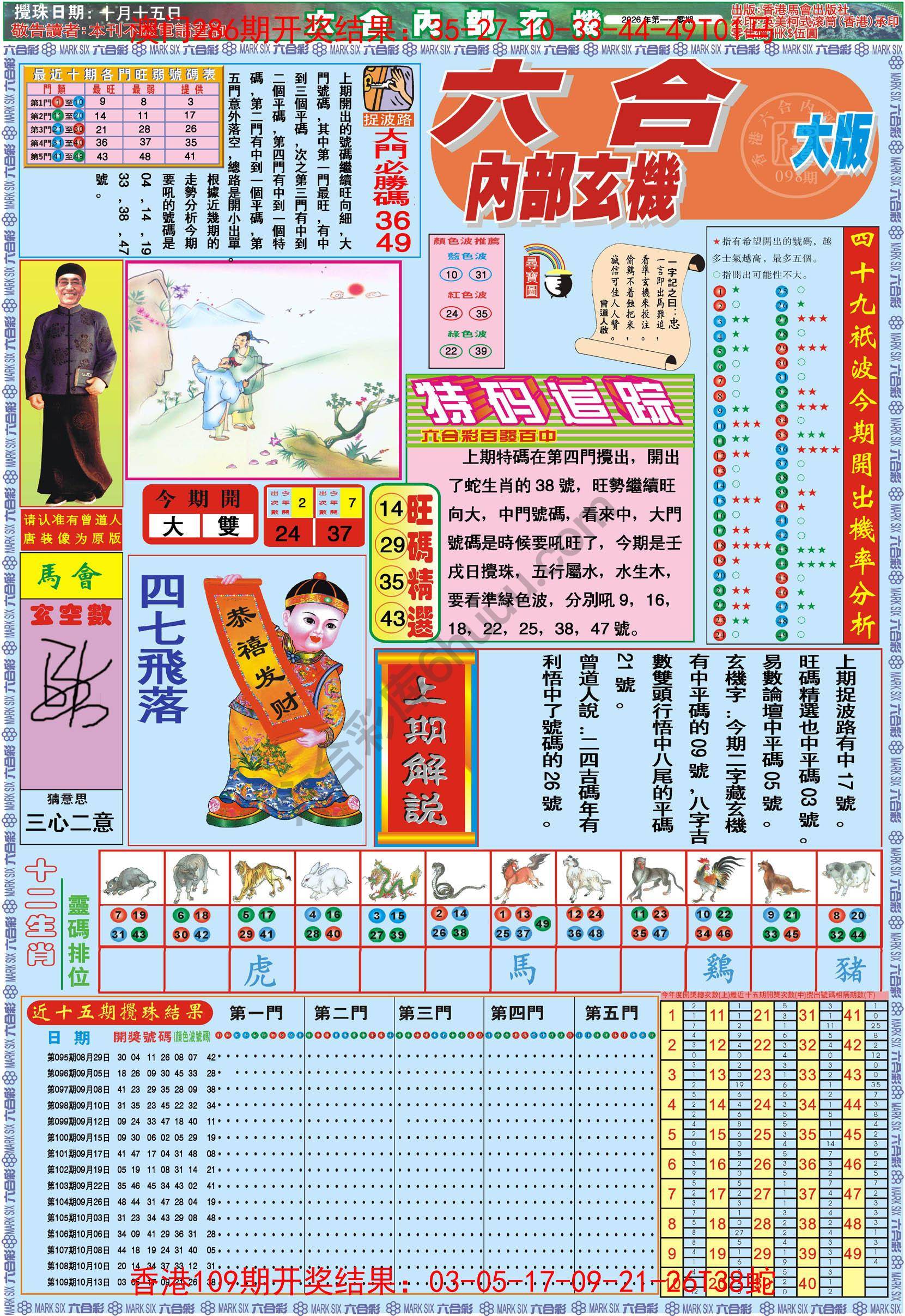 六合内部玄机