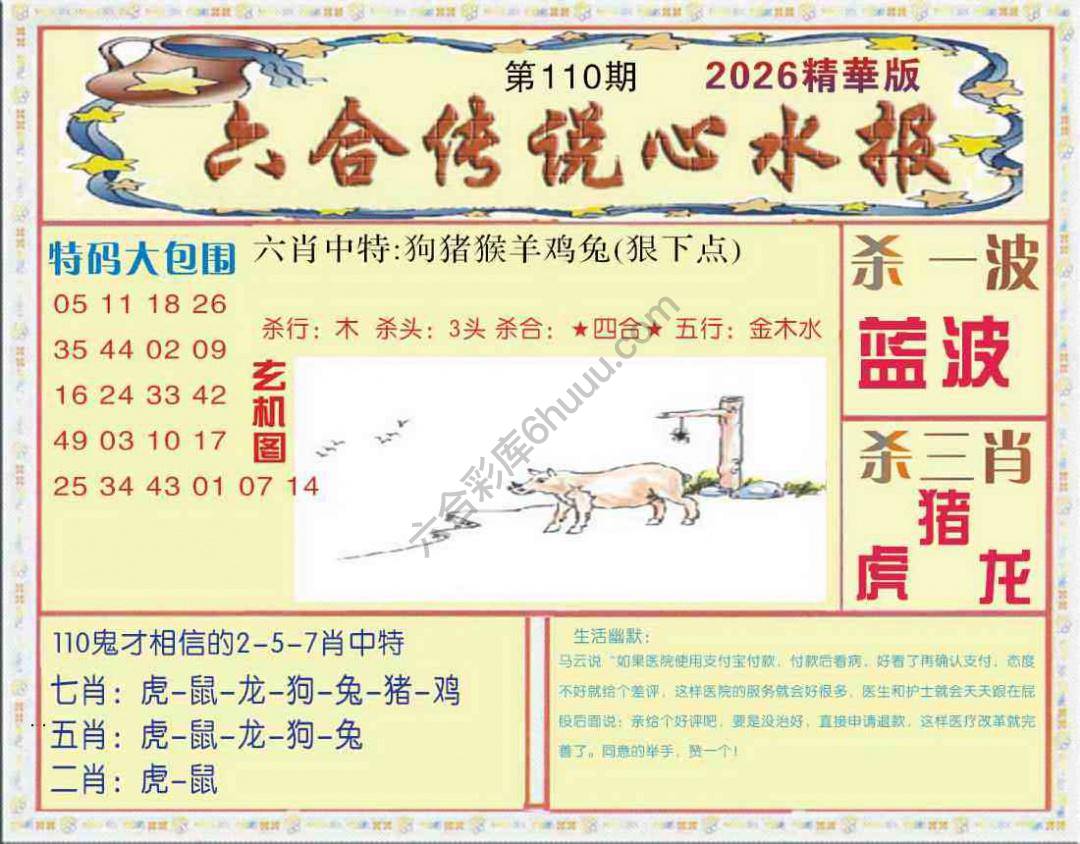 六合传说心水报
