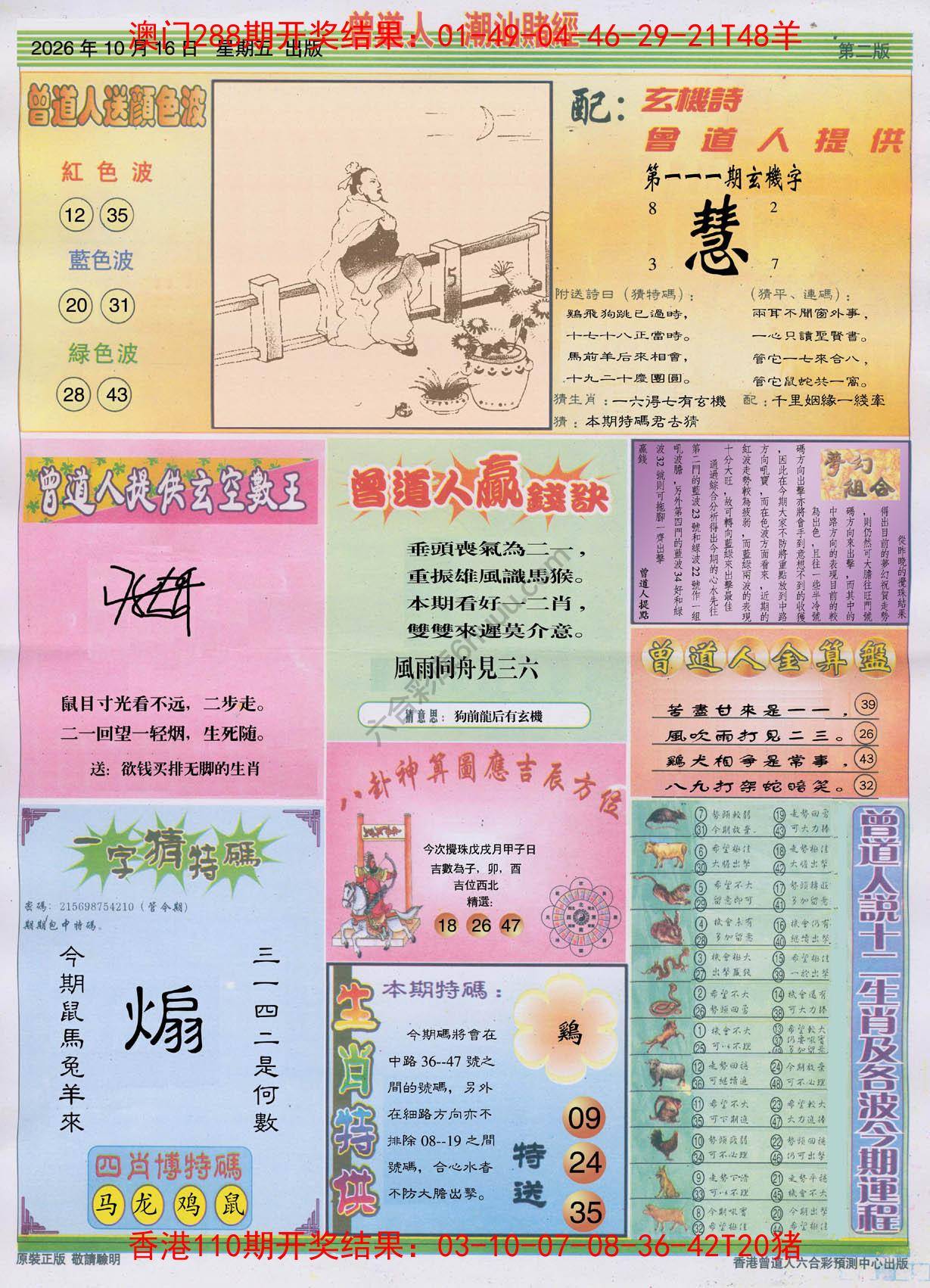 曾道人潮汕赌经