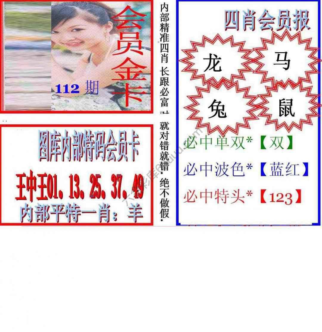 马经四肖会员报