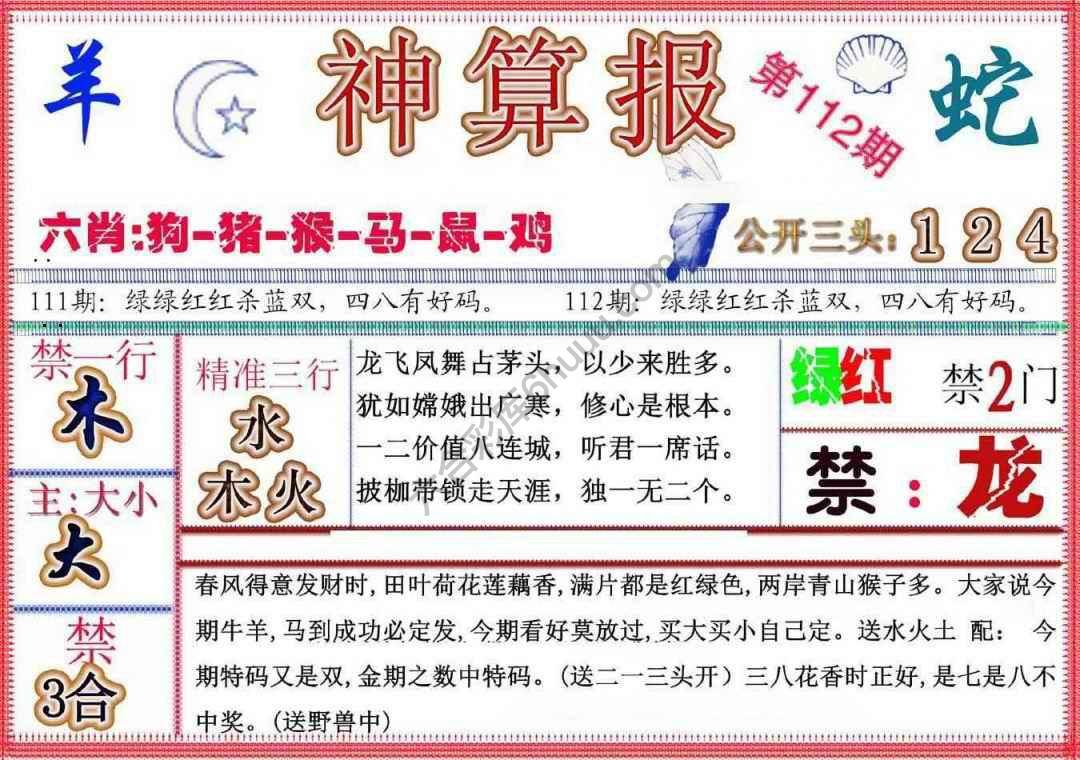 神算报新版