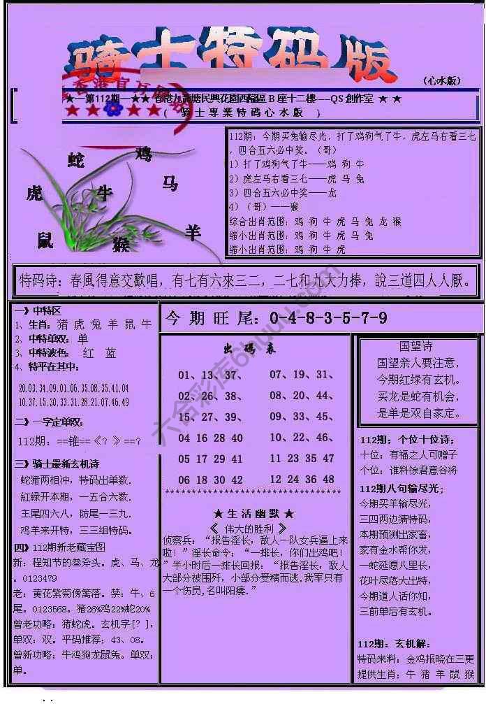 另类骑士特码版