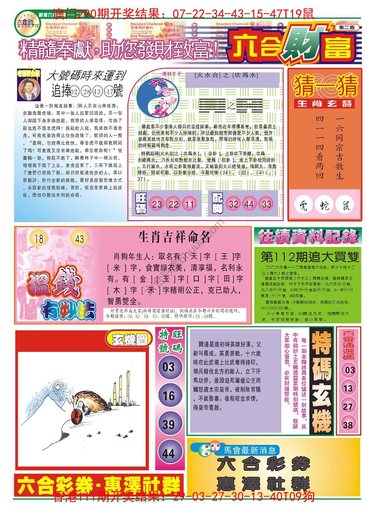 六合财富