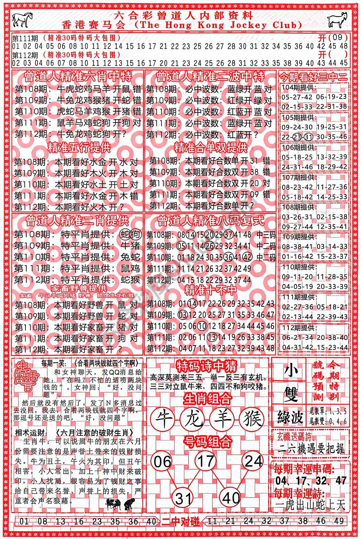 曾道人内部资料