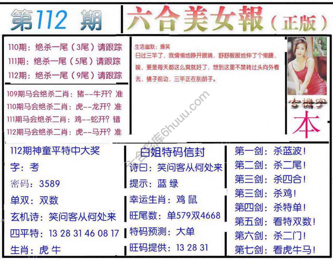 六合美女报